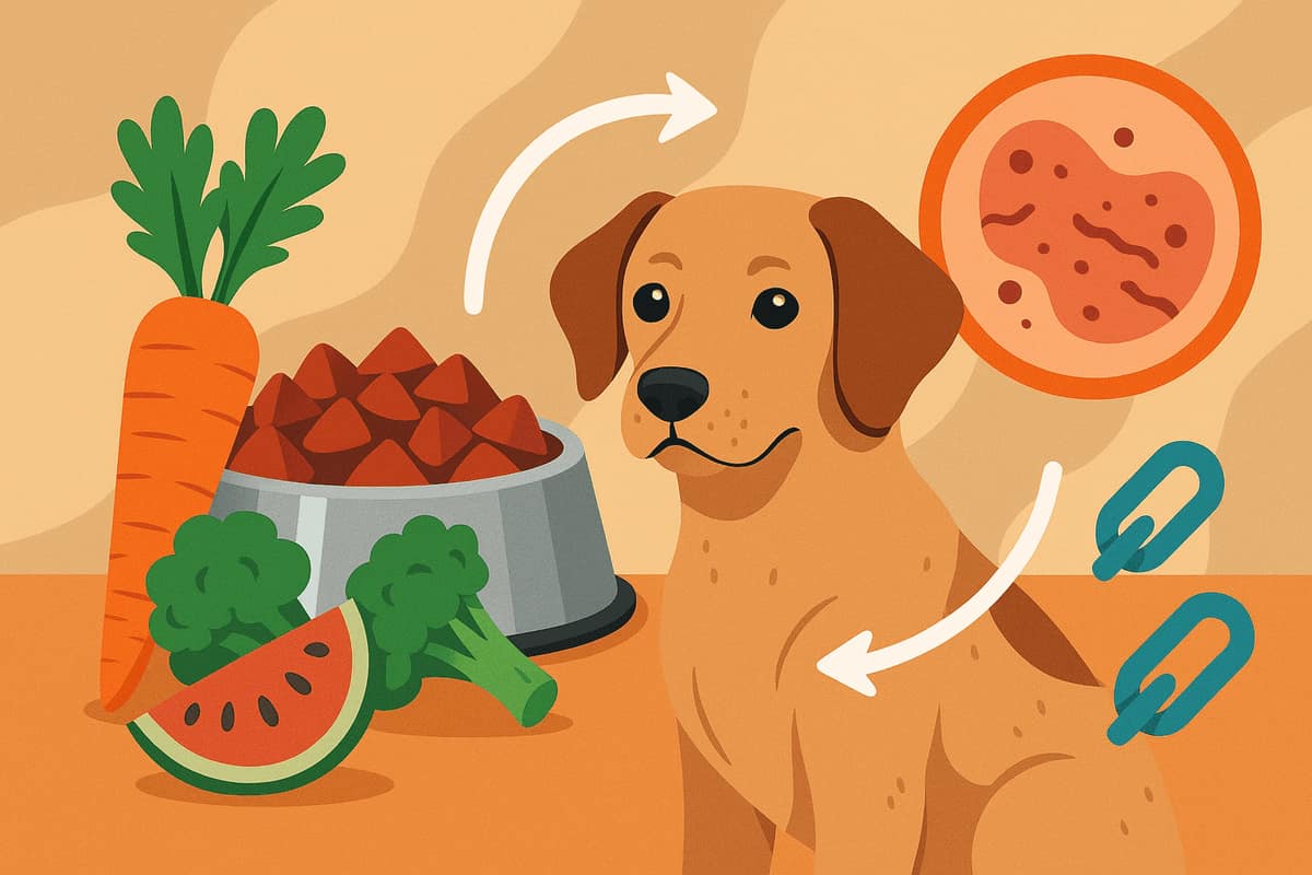 Dermatite em Pets por alimentos industrializados: o que o tutor precisa saber sobre nutrição e pele